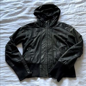 Heathen Women’s Leather Hoodie